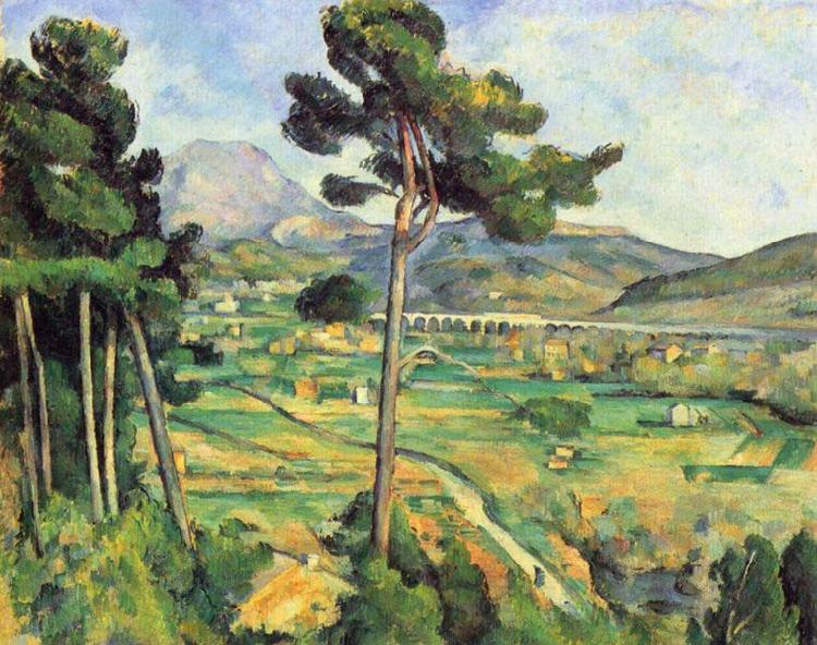 Paul Cezanne Montagne Sainte Victoire China oil painting art